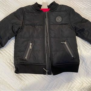 Calvin Klein 12 months black jacket